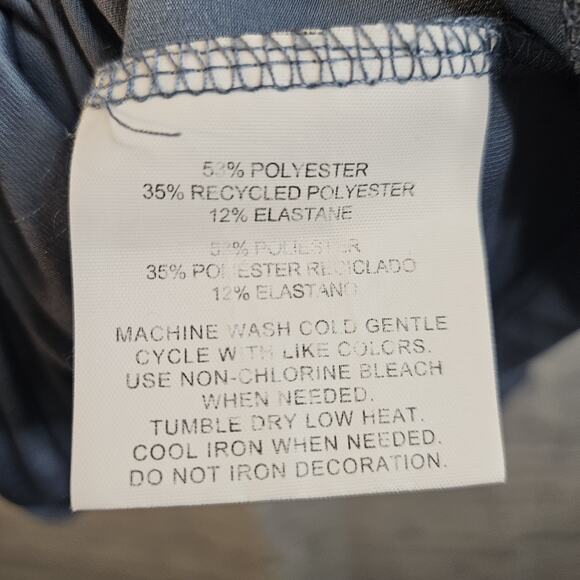 Hang Ten Men's XL UPF 50+ Long Sleeve Sun Protection Blue Shirt Top - Picture 6 of 6